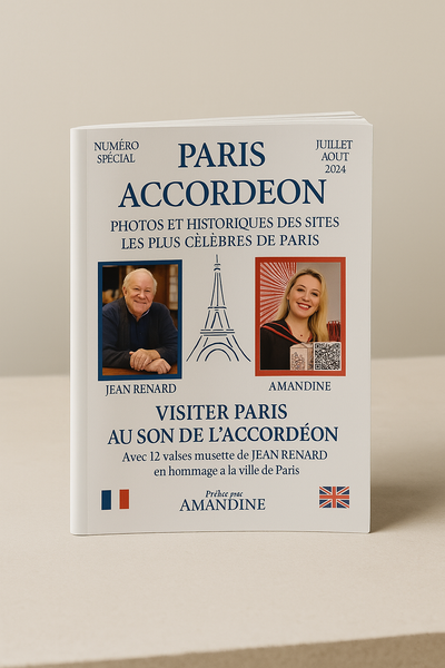 Booklet Booklet Paris Accordion by Jean Renard New - Jean Renard Music